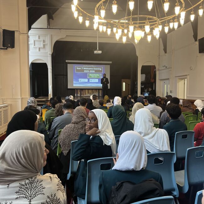 Year 7 Parent’s Welcome Evening