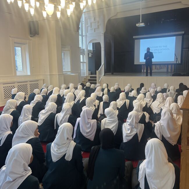 Student Welcome on the First Day of School
